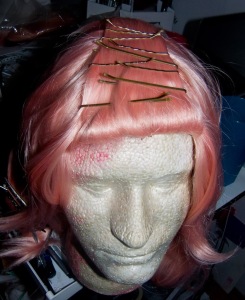 Pin_Curl_Waves_Layering_Bob_Poof_Bangs_Fringe_wig_tutorial_15